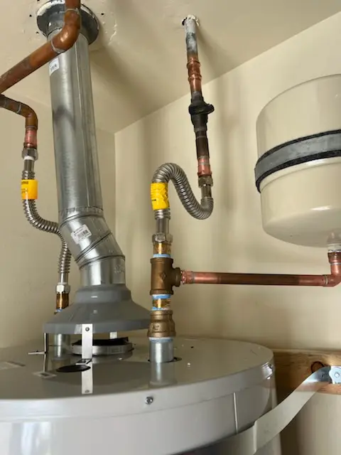 Water heater installation and plumbing repair in Rose Mary Estates
